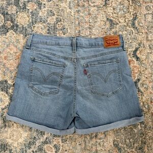 Levi's Women's Light Blue Jean Shorts